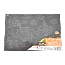 Panza pentru Pictura Predesenata pe Sasiu Neagra, Model Mare, School Friendly Sf Art, Dimensiune 200x300 mm Panza pentru Pictura Predesenata pe Sasiu Neagra, Model Mare, School Friendly Sf Art, Dimensiune 200x300 mm