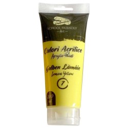 Culori Acrilice School Friendly Sf Art, Culoare Galben Lamaie Premium, Cantitate 200 ml/tub