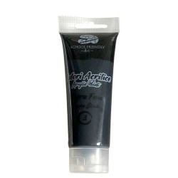 Culori Acrilice School Friendly Sf Art, Culoare Negru Premium, Cantitate 75 ml/tub Culori Acrilice School Friendly Sf Art, Culoare Negru Premium, Cantitate 75 ml/tub