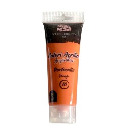 Culori Acrilice School Friendly Sf Art, Culoare Portocaliu Premium, Cantitate 75 ml/tub Culori Acrilice School Friendly Sf Art, Culoare Portocaliu Premium, Cantitate 75 ml/tub