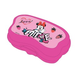 Cutie pentru Sandwich pentru Fete, Model Minnie, Material Plastic, Culoare Multicolor