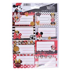 Etichete Scolare pentru Fete, Model Minnie, 40 buc/set, Culoare Multicolor Etichete Scolare pentru Fete, Model Minnie, 40 buc/set, Culoare Multicolor