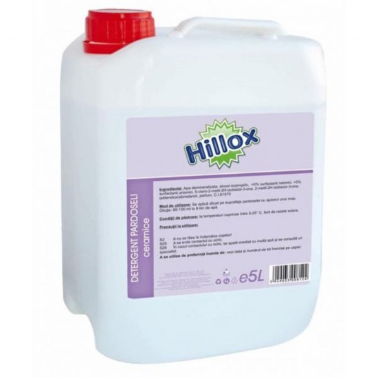 Detergent Lichid pentru Pardoseli Ceramice Hillox, 5 L