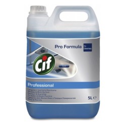Detergent pentru Geam si Suprafete Cif cu Pulverizator, 5 L Detergent pentru Geam si Suprafete Cif cu Pulverizator, 5 L