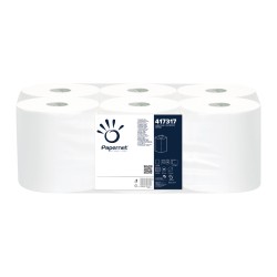 Prosoape de Hartie Albe Papernet Eco Dk, 2 Straturi, 105 m, 6 Role/Bax Prosoape de Hartie Albe Papernet Eco Dk, 2 Straturi, 105 m, 6 Role/Bax