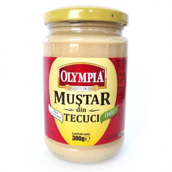 Mustar Iute Olympia din Tecuci, 314 ml