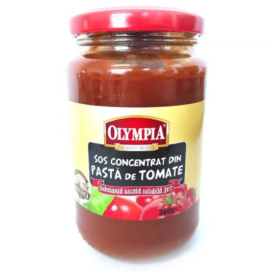 Sos Concentrat din Pasta de Tomate Olympia, 14%, 370 ml