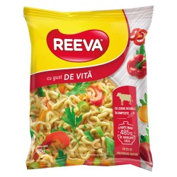 Supa Instant cu Taitei si Gust de Vita REEVA, Cantitate 85 g