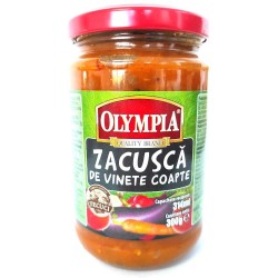 Zacusca de Vinete Coapte Olympia, 314 ml