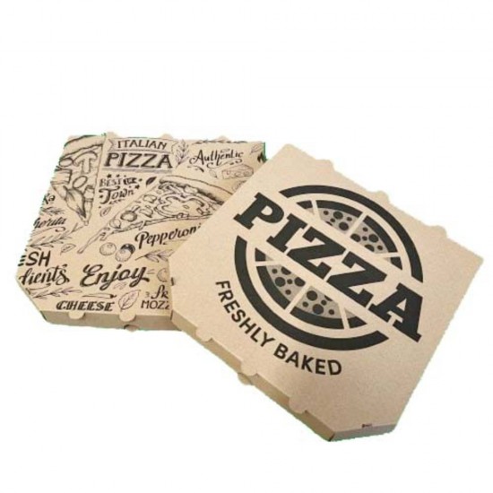 Cutii Pizza Generic Natur, 100 Buc/Set, 300x300X30 mm