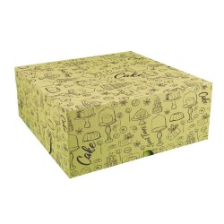 Cutii Tort Generic Natur CT3, 25 Buc/Set, 300x300x120 mm Cutii Tort Generic Natur CT3, 25 Buc/Set, 300x300x120 mm