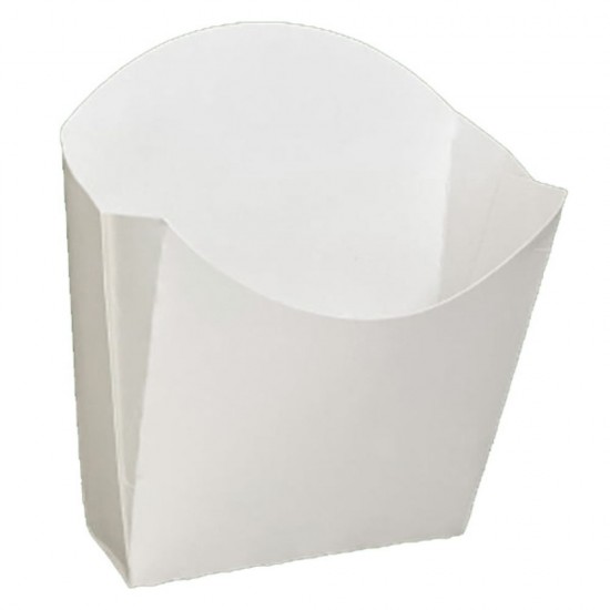 Cutii Cartofi Neimprimate, Dimensiune 90X35X90 mm, Carton Rezistent la Grasimi, 100 Buc/Set