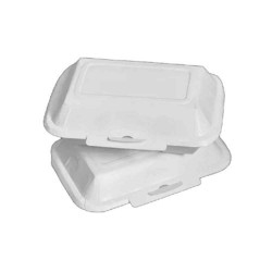 Set 200 Cutii pentru Meniu Albe, Dimensiune 110x60x50 mm