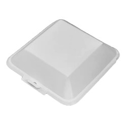 Set 100 Cutii pentru Meniu Albe, Dimensiune 125x125x80 mm