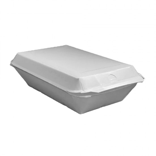 Set 200 Cutii pentru Meniu Albe, Dimensiune 135x80x55 mm