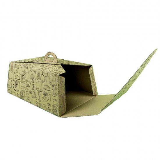 Cutii Tort Generic Natur CT5, 25 Buc/Set, 340x460x145 mm