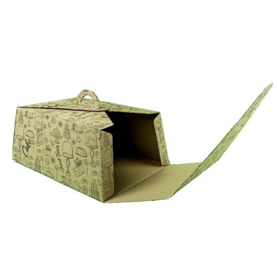 Cutii Tort Generic Natur CT6, 25 Buc/Set, 285x385x145 mm