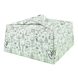 Cutii Tort Generic Folie CT2, 25 Buc/Set, 270x270x145 mm Cutii Tort Generic Folie CT2, 25 Buc/Set, 270x270x145 mm