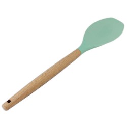 Lingura din Silicon pentru Gatit, Culoare Verde Lingura din Silicon pentru Gatit, Culoare Verde