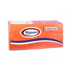 Servetele de Masa Misavan in 2 Straturi, Dimensiune 330x330 mm, 250 Buc/Set, Culoare Portocaliu Servetele de Masa Misavan in 2 Straturi, Dimensiune 330x330 mm, 250 Buc/Set, Culoare Portocaliu