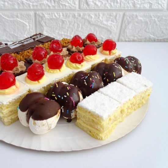 Farfurii din Trestie de Zahar Misavan de Unica Folosinta Biodegradabile Rotunda, 50 Buc/Set, Dimensiune 230 mm, Culoare Alb