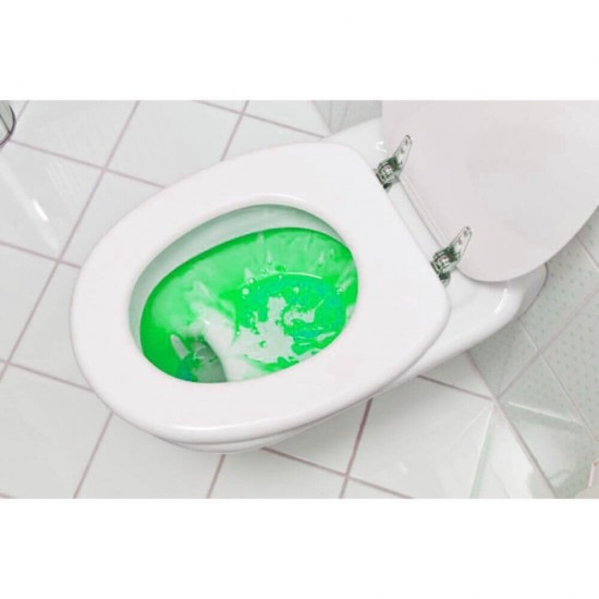 Odorizant WC Misavan Block Aqua Green 3D, 1 Buc/Set, 40 g