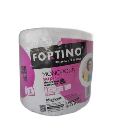 Prosop Hartie Monorola Fortino, 2 Straturi, 350 Foi, Densitate 23 g/m², Dimensiune Foaie 200x190 mm Prosop Hartie Monorola Fortino, 2 Straturi, 350 Foi, Densitate 23 g/m², Dimensiune Foaie 200x190 mm
