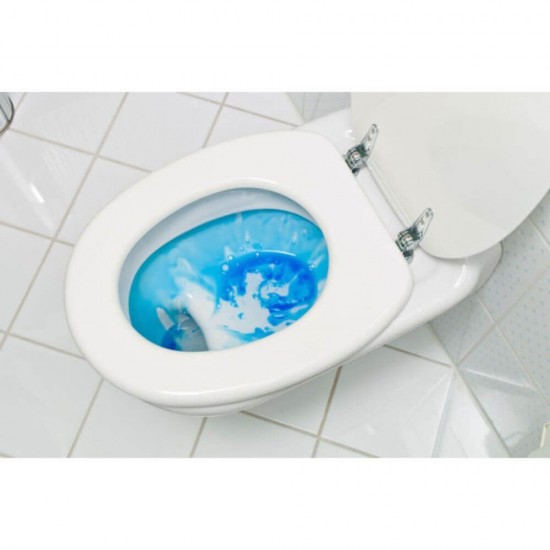 Odorizant WC Misavan Block Blue, Culoare Albastra, 2 Buc/Set, 40 g