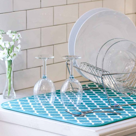 Set 6 Lavete Microfibra Brillidry pentru Suport de Vase