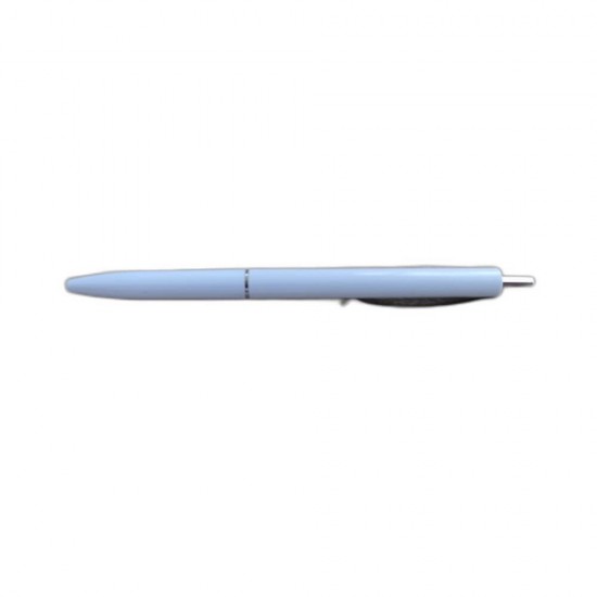 CASA OFFICE Pix Tip K15, Varf de 0.5 mm, Mecanism si Corp din Plastic de Culoare Alb, Culoare Mina Albastra