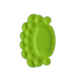 CASA OFFICE Paleta Pictura Ovala Mare, Paleta pentru Amestecat Culori, 15 Compartimente, Material Plastic, Culoare Galben, Dimensiune 20,5x14 cm CASA OFFICE Paleta Pictura Ovala Mare, Paleta pentru Amestecat Culori, 15 Compartimente, Material Plastic, Culoare Galben, Dimensiune 20,5x14 cm