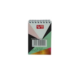 CASA OFFICE Bloc Notes Dublu Spiralat A7, Foi Dictando, 50 File,55-60 g/m² , Coperta Multicolor CASA OFFICE Bloc Notes Dublu Spiralat A7, Foi Dictando, 50 File,55-60 g/m² , Coperta Multicolor