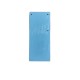 CASA OFFICE Set 100 File, Separatoare din Carton, Dimensiune 100x240 mm, Carton 160 g/m², 3 Perforatii, Culoare Albastru