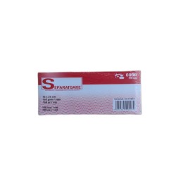 CASA OFFICE Set 100 File, Separatoare din Carton, Dimensiune 100x240 mm, Carton 160 g/m², 3 Perforatii, Multicolor