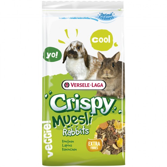 Hrana Versele-Laga pentru Iepuri Crispy Muesli, 1 kg