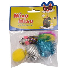 Jucarie Miau Miau HL23 Crazy Toys, 4 Buc/Pachet