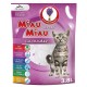 Asternut Igienic pentru Pisici Silicatic Miau Miau Lavanda, 3,8 L