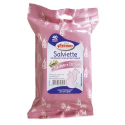 Servetele Antibacteriene Record cu Eucalipt & Citronella, 40 Buc