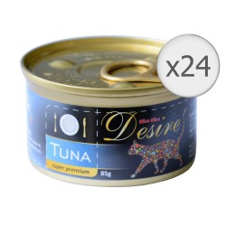 Conserva pentru Pisici Desire cu Pui File si Ton, 24 Buc/Bax x 85 g