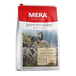 Hrana Uscata pentru Caini Mera Pure Fresh Meat Pui & Cartof, 12,5 kg