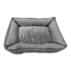 Culcus 4 Dog Deluxe Grey, L, Dimensiune 90x70x20 cm
