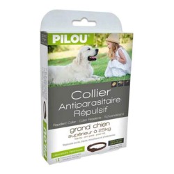 Zgarda Antiparazitara Pilou pentru Caini Talie Mare, 75 cm