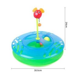 Jucarie Interactiva Miau Miau pentr Pisici, Soricel si Minge 2