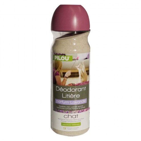 Deodorant Pilou pentru Litiera, Lavanda, 750 g