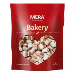 Recompense pentru Caini Mera Biscuiti Rulouri cu Pui, Vita si Peste, 1 kg