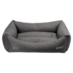 Culcus pentru Caini si Pisici 4 Dog Deluxe Oxford M, Gri, 62x44x22 cm