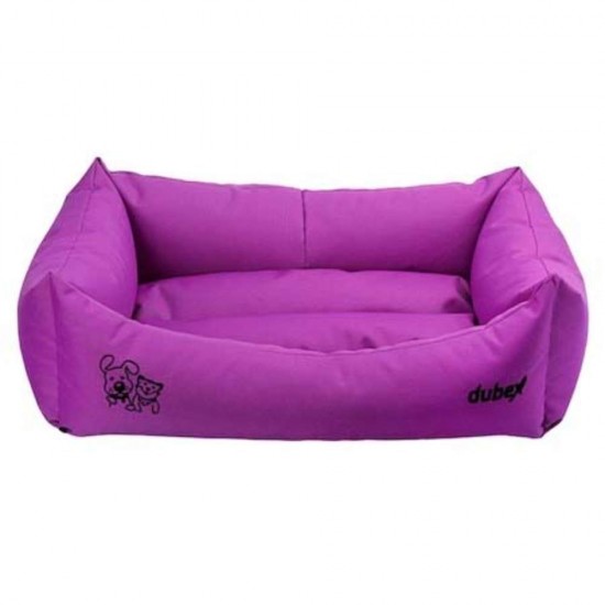 Culcus pentru Caini si Pisici 4 Dog Deluxe Oxford L, Lila, 78x60x22 cm