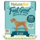 Pate Naturediet Feel Good cu Peste, 390 g