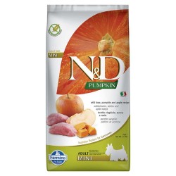 Hrana Uscata Farmina pentru Caini N&D Pumpkin Adult Mini cu Mistret si Mar, 7 kg