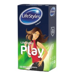 LifeStyles Prezervative Latex Play, 12 Buc/Set